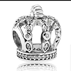 925 FAIRYTALE Princess Queen Charm CZ Stones
